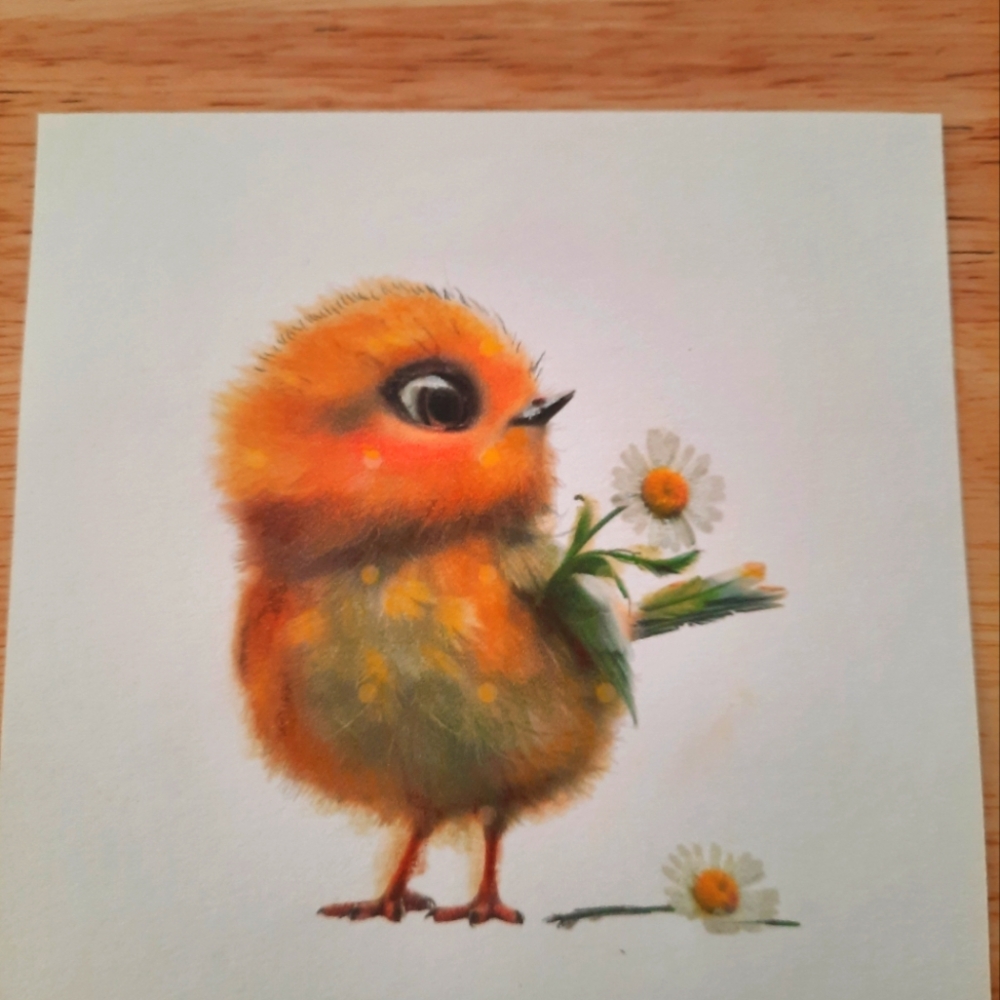 3 for 15$ Easter or Wish Card - 4 X 6 With Enveloppe - Handmade Card